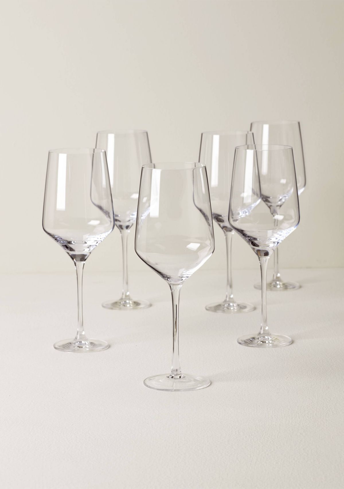 Set of 6 Tuscany Classics Angled Wine Glasses