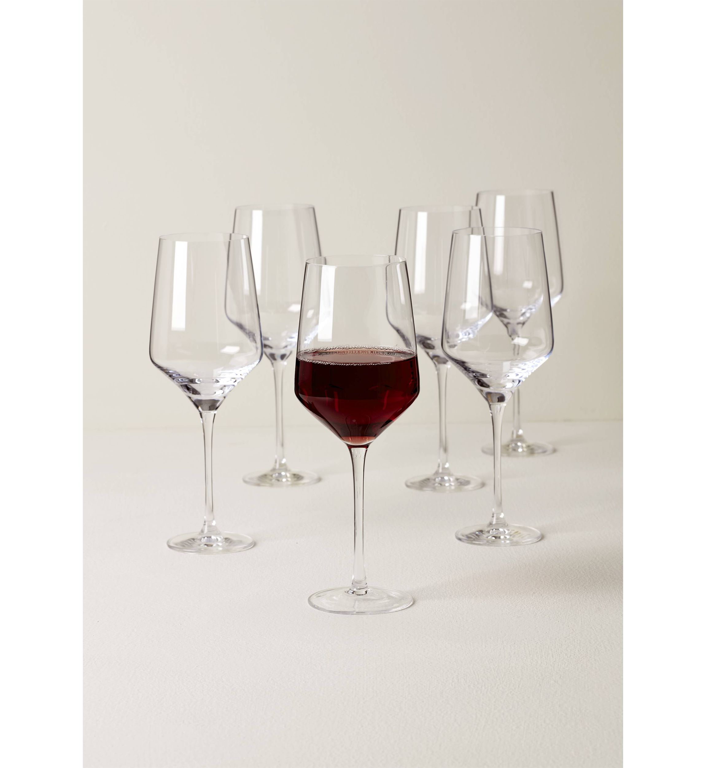 Set of 6 Tuscany Classics Angled Wine Glasses
