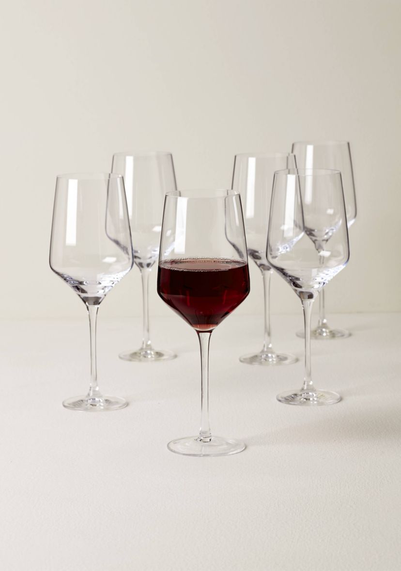 Set of 6 Tuscany Classics Angled Wine Glasses
