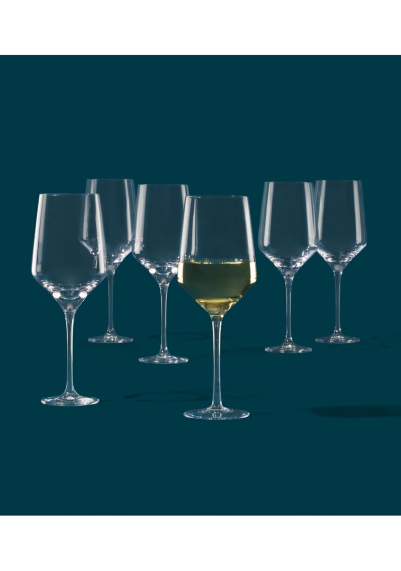 Set of 6 Tuscany Classics Angled Wine Glasses