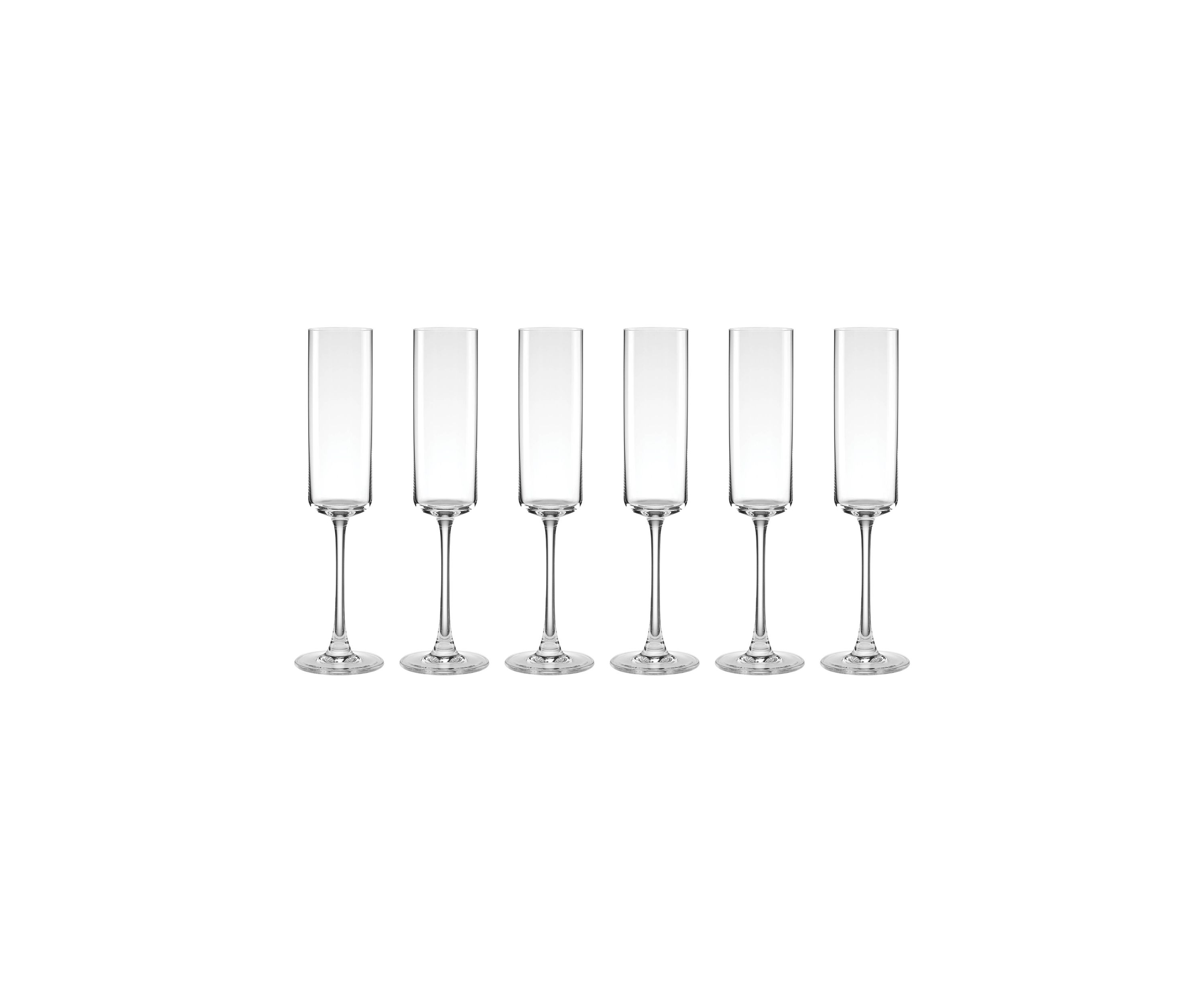 Set of 6 Tuscany Classics Straight Flutes