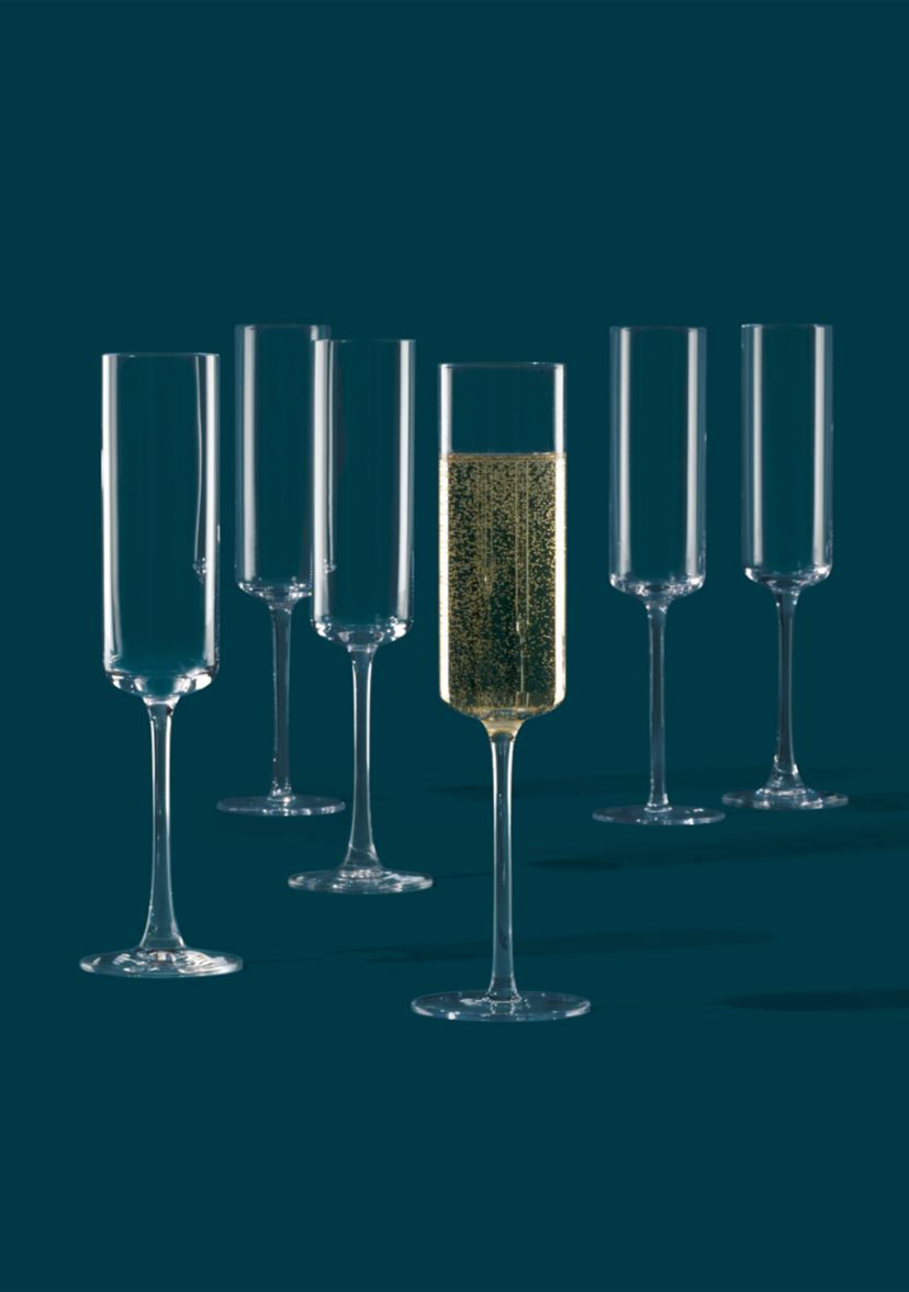 Set of 6 Tuscany Classics Straight Flutes