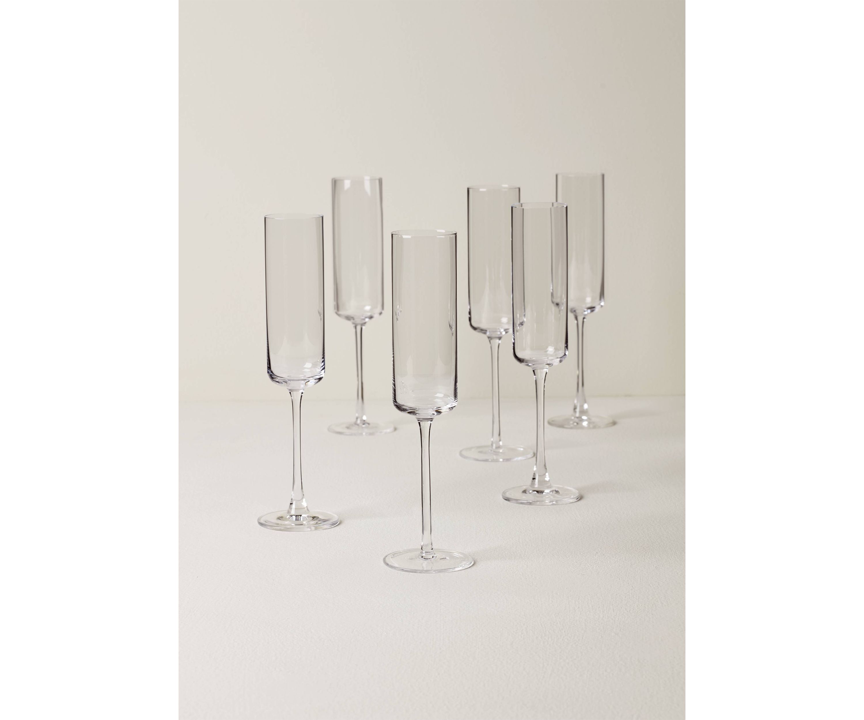Set of 6 Tuscany Classics Straight Flutes
