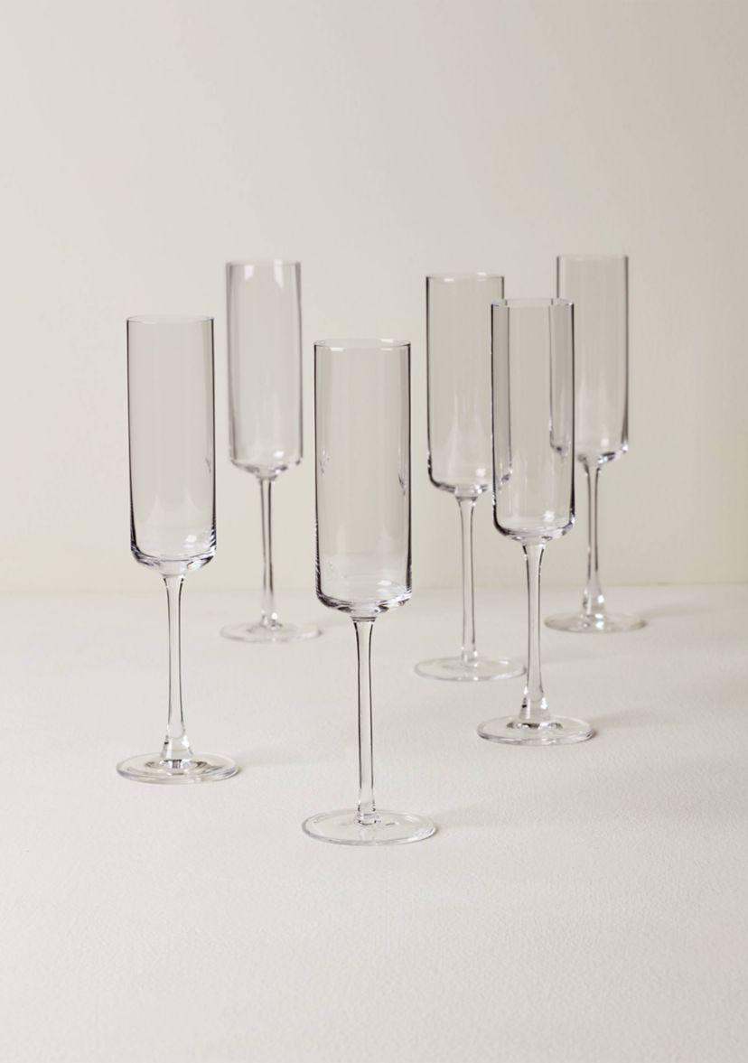 Set of 6 Tuscany Classics Straight Flutes