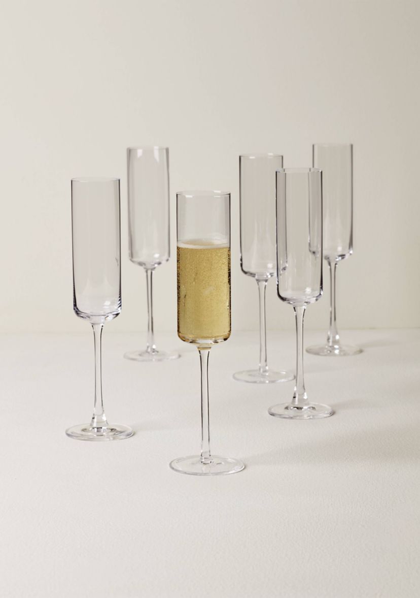 Set of 6 Tuscany Classics Straight Flutes