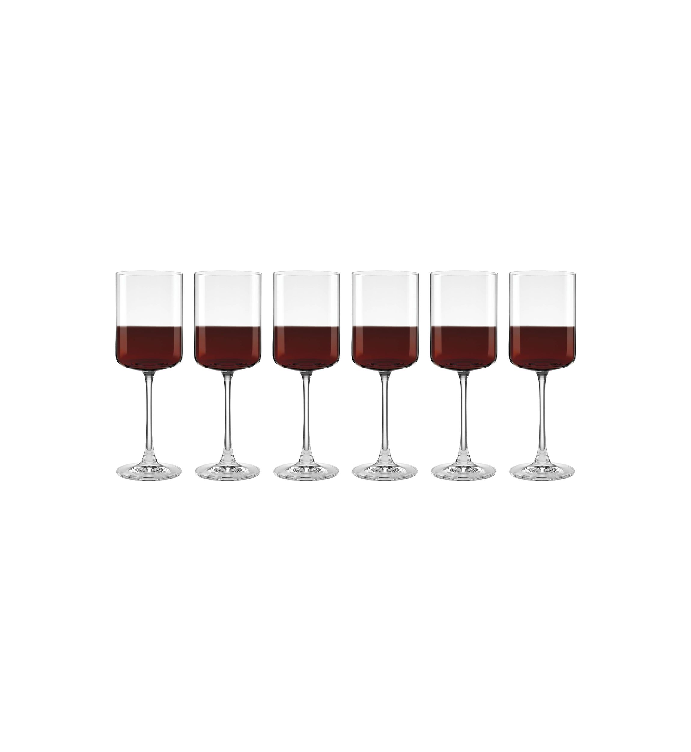 Set of 6 Tuscany Classics Straight Red Wine Glasses