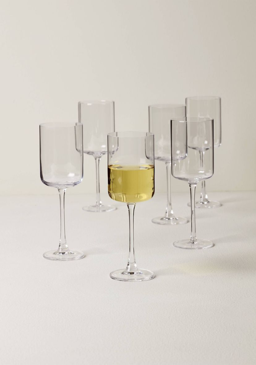Set of 6 Tuscany Classics Straight White Wine Glasses
