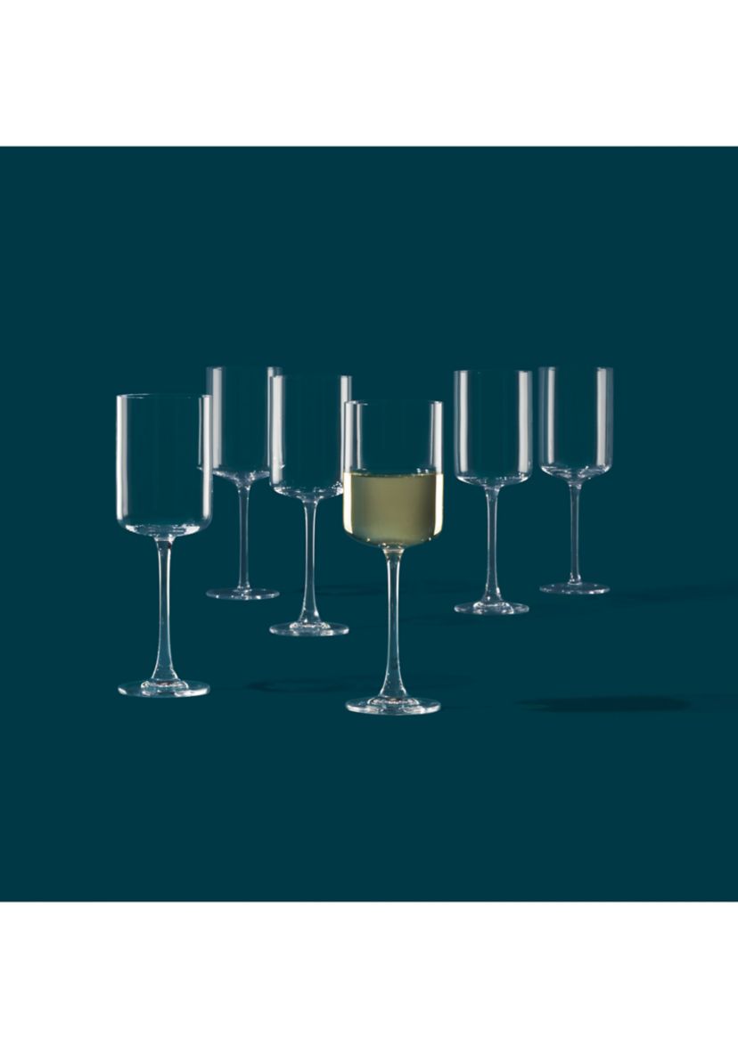 Set of 6 Tuscany Classics Straight White Wine Glasses