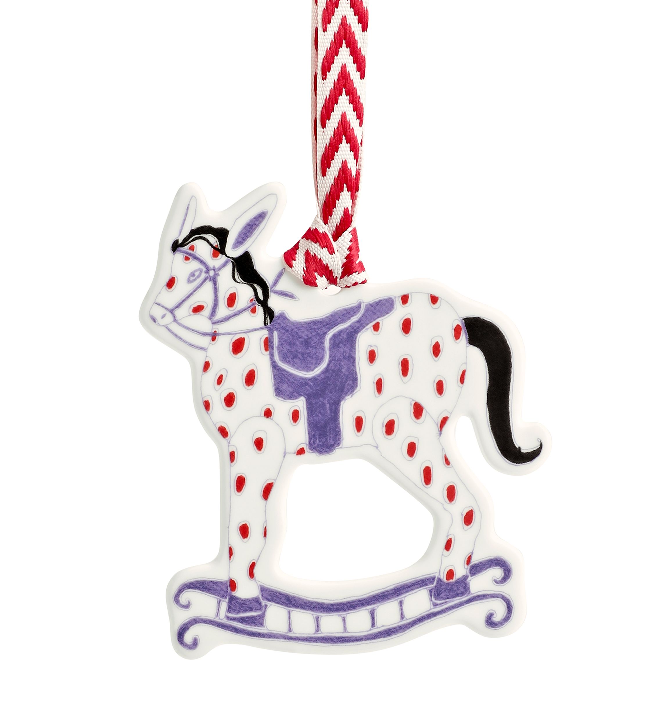 Rocking Horse Christmas Ornament