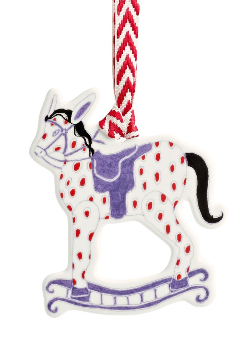 Rocking Horse Christmas Ornament