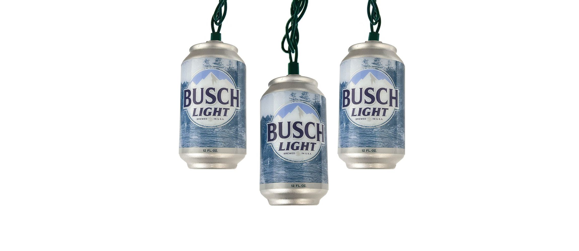 Kurt Adler UL 10-Light Busch Light Can Light Set