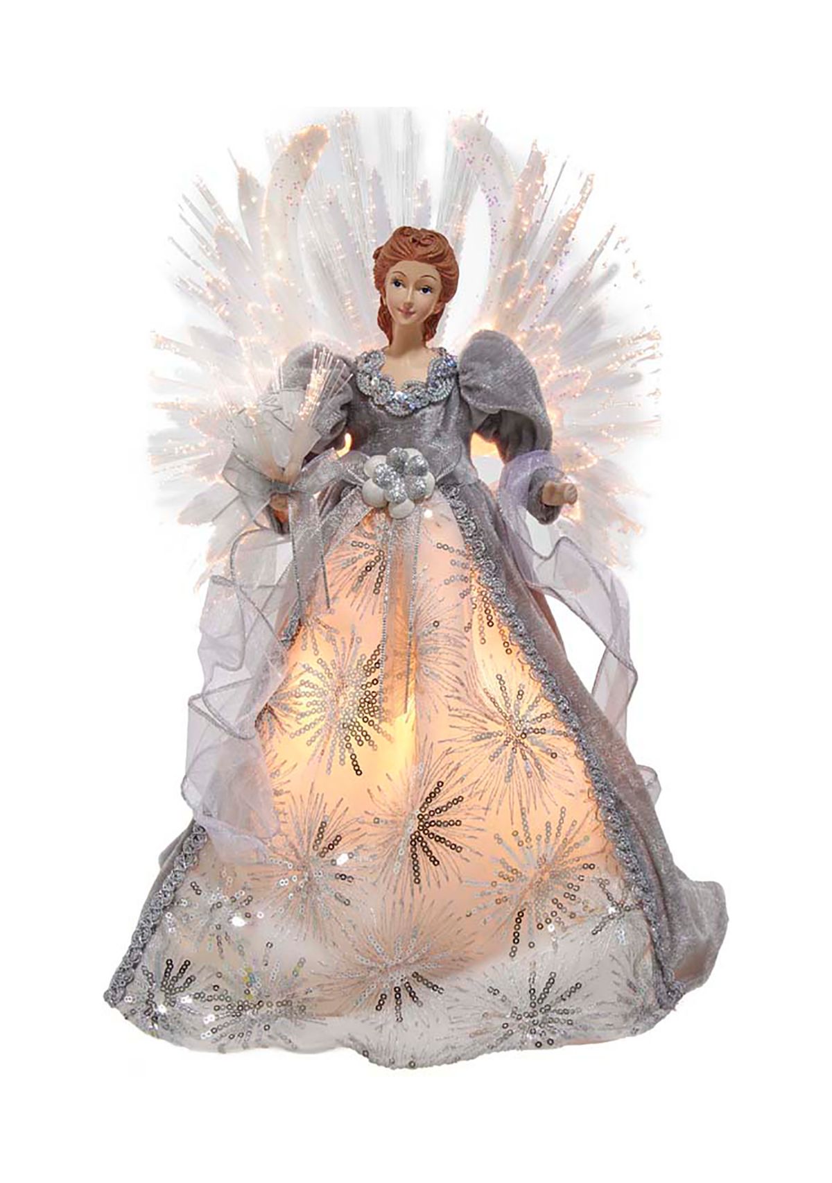 Fiber Optic Angel Tree Topper