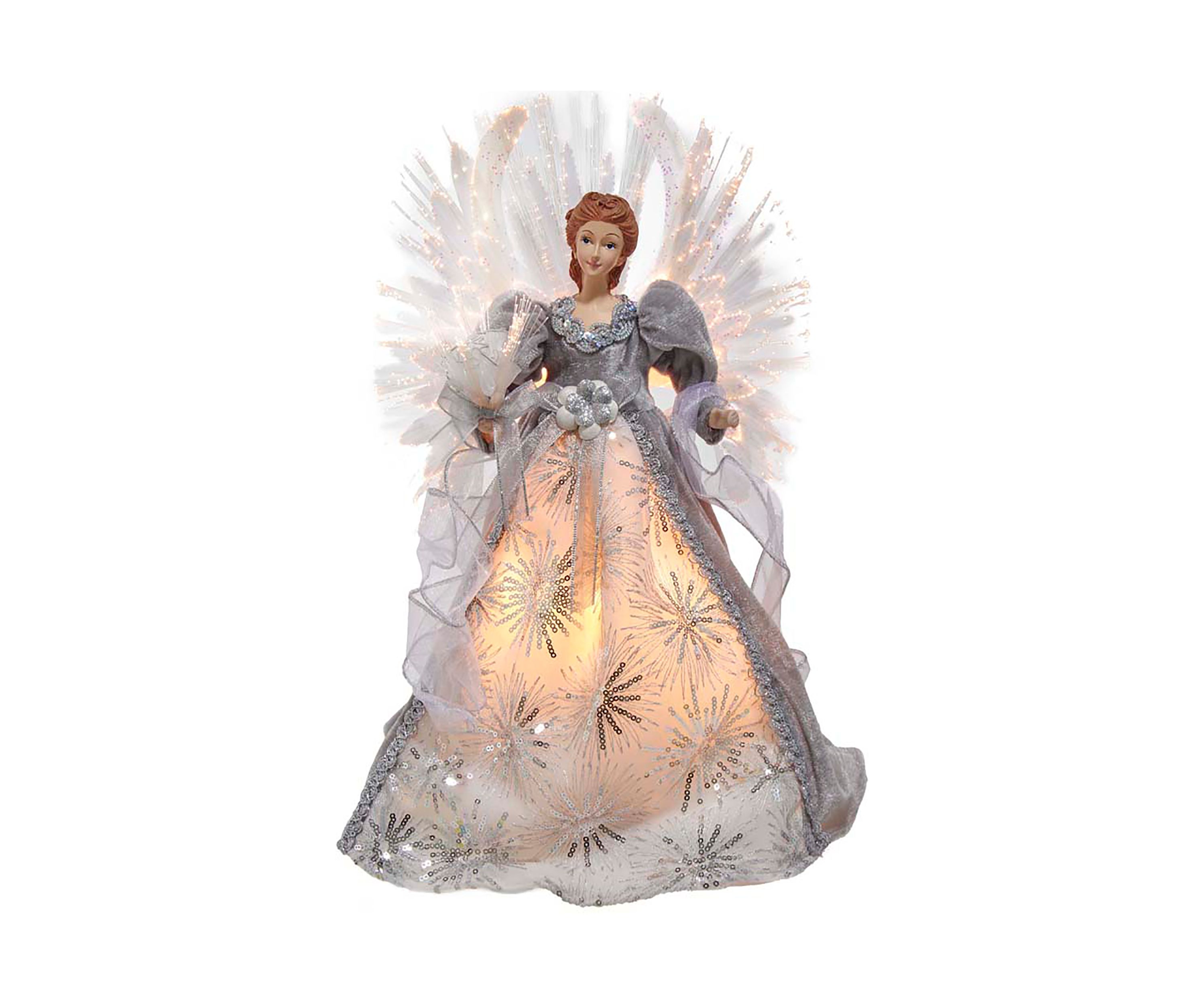 Fiber Optic Angel Tree Topper