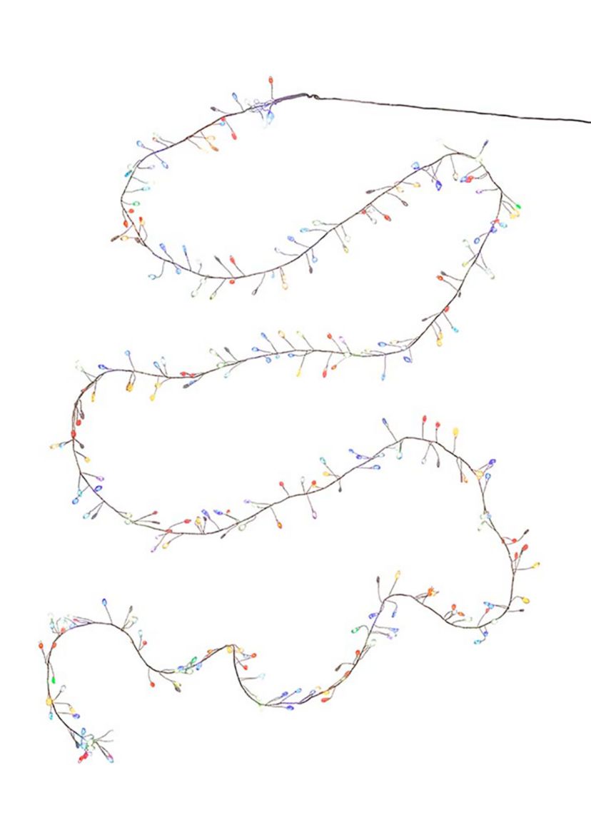  300 Light Cluster Garland with RGB LED Lights 