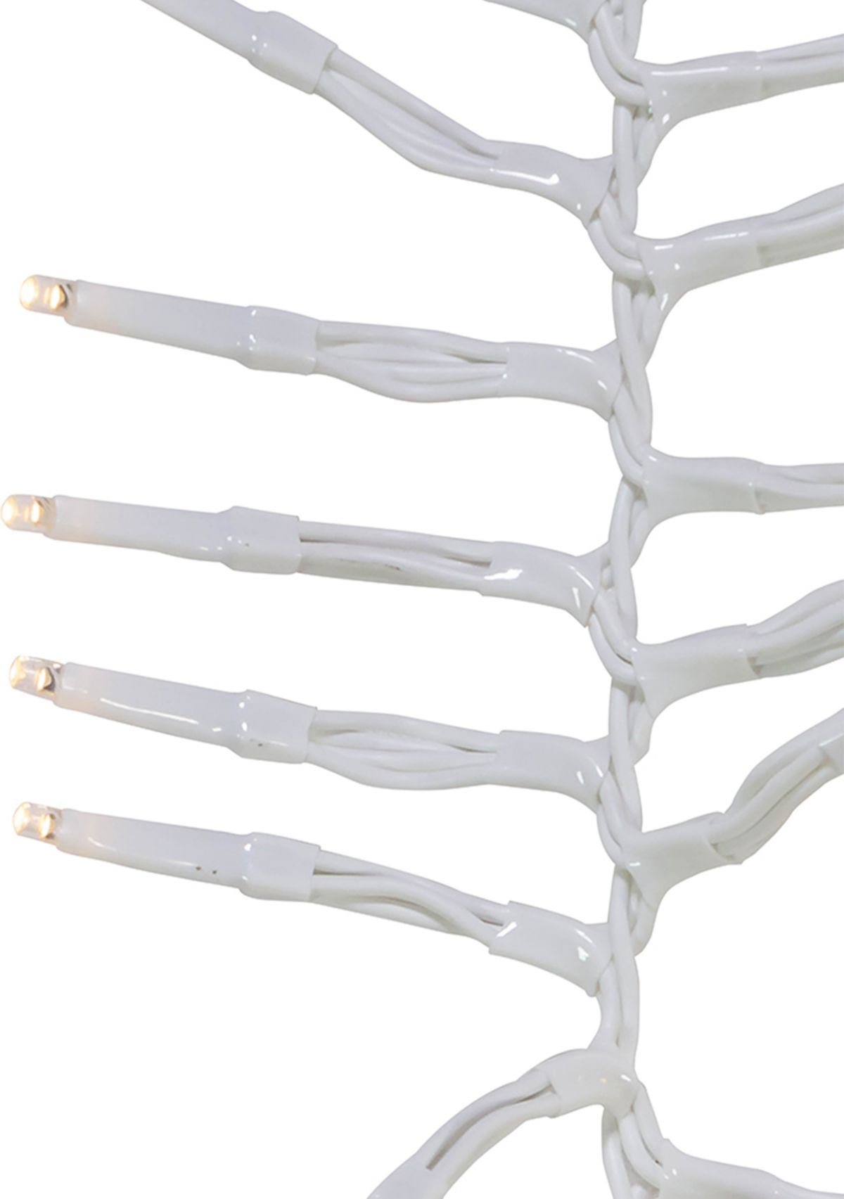 65-Foot 2000-Light Cluster Garland with Warm White LED Lights