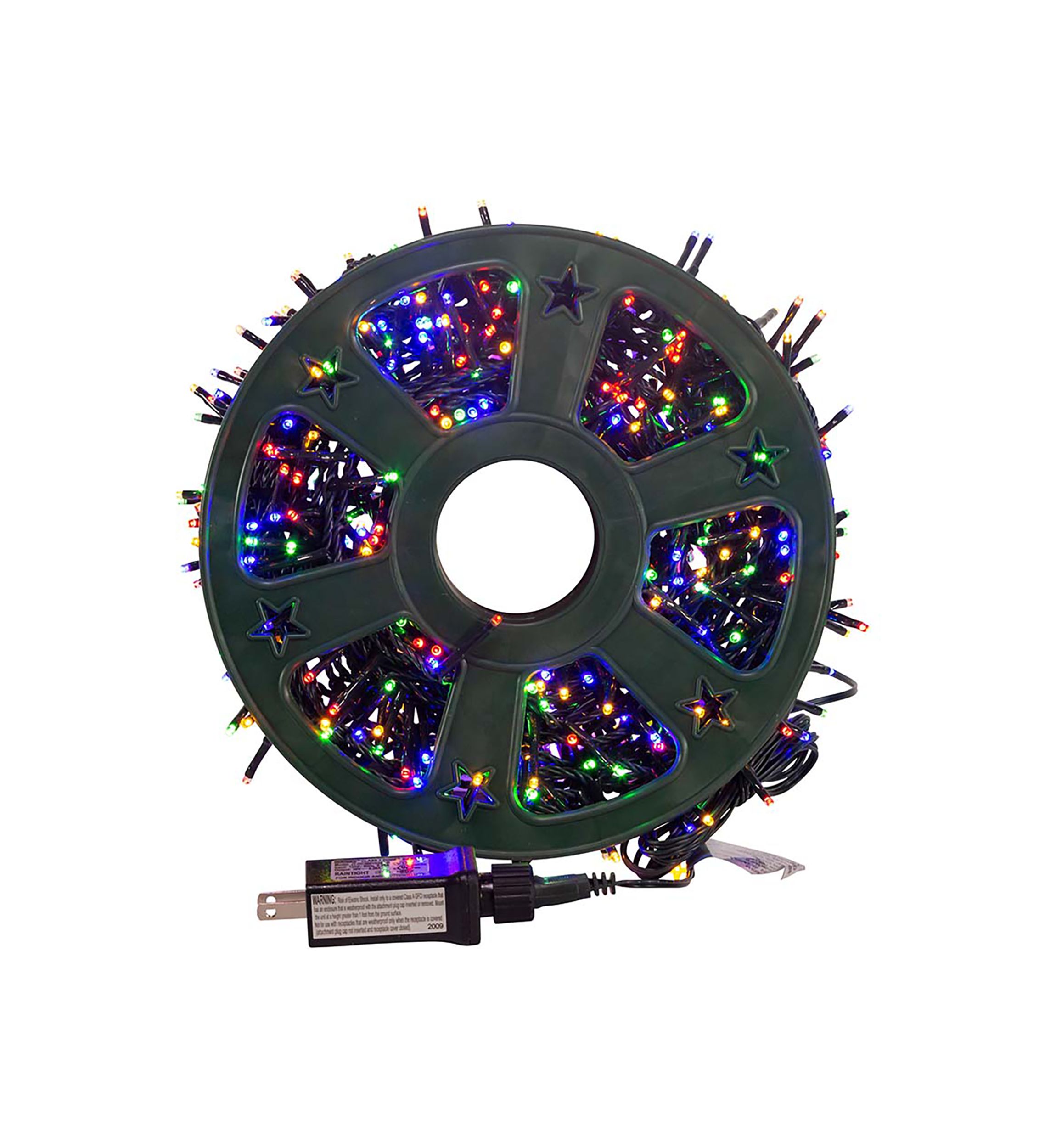 600-Light 49-Foot Multi-Color LED Rice Light Set