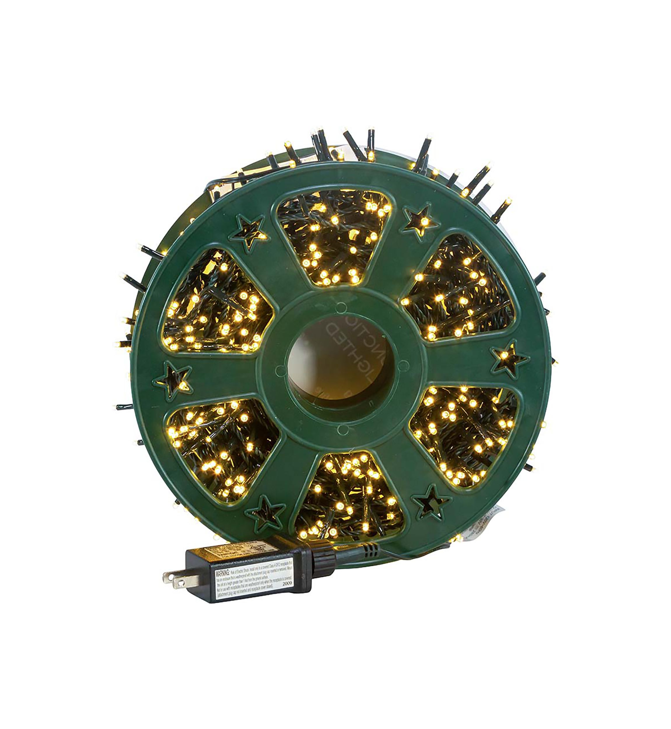 600-Light 49-Foot Warm White LED Rice Light Set