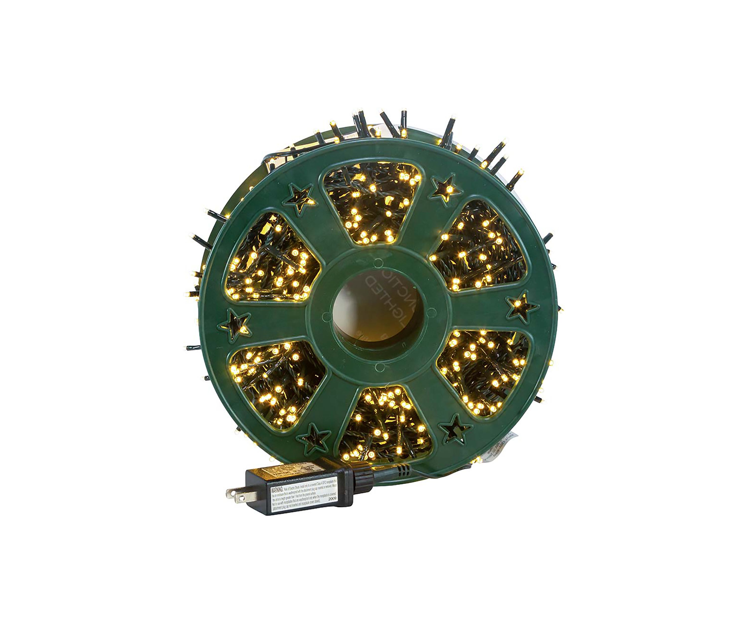 600-Light 49-Foot Warm White LED Rice Light Set