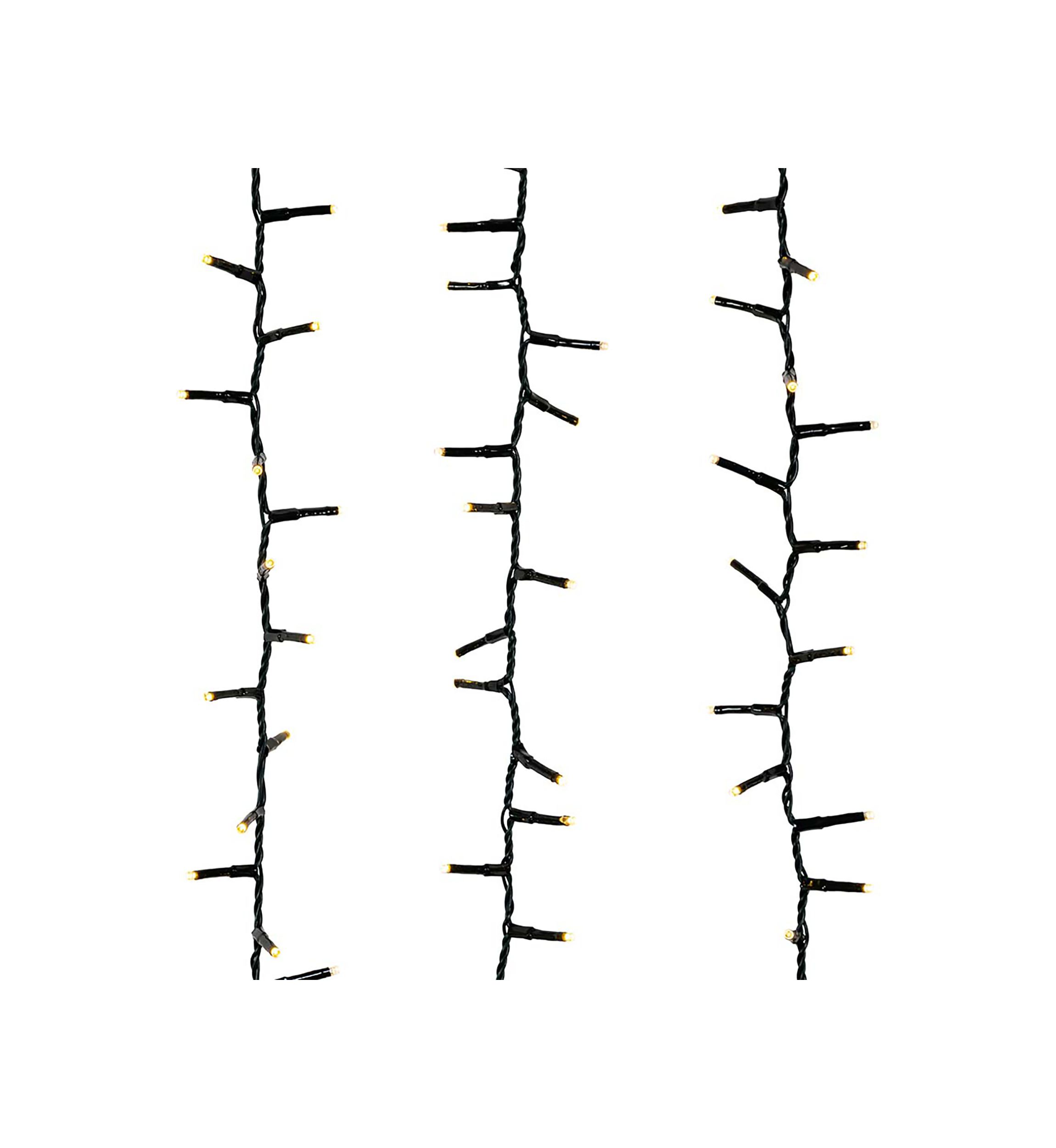 600-Light 49-Foot Warm White LED Rice Light Set