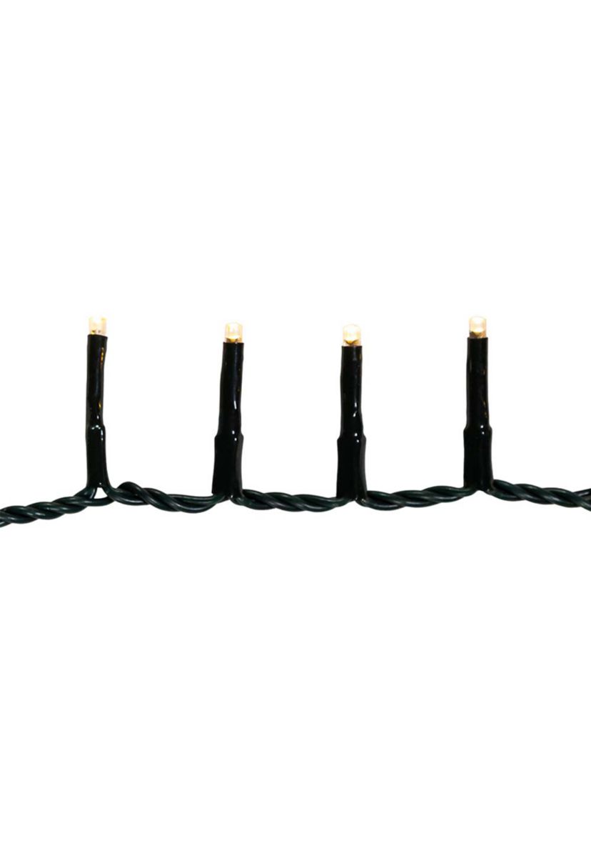 600-Light 49-Foot Warm White LED Rice Light Set