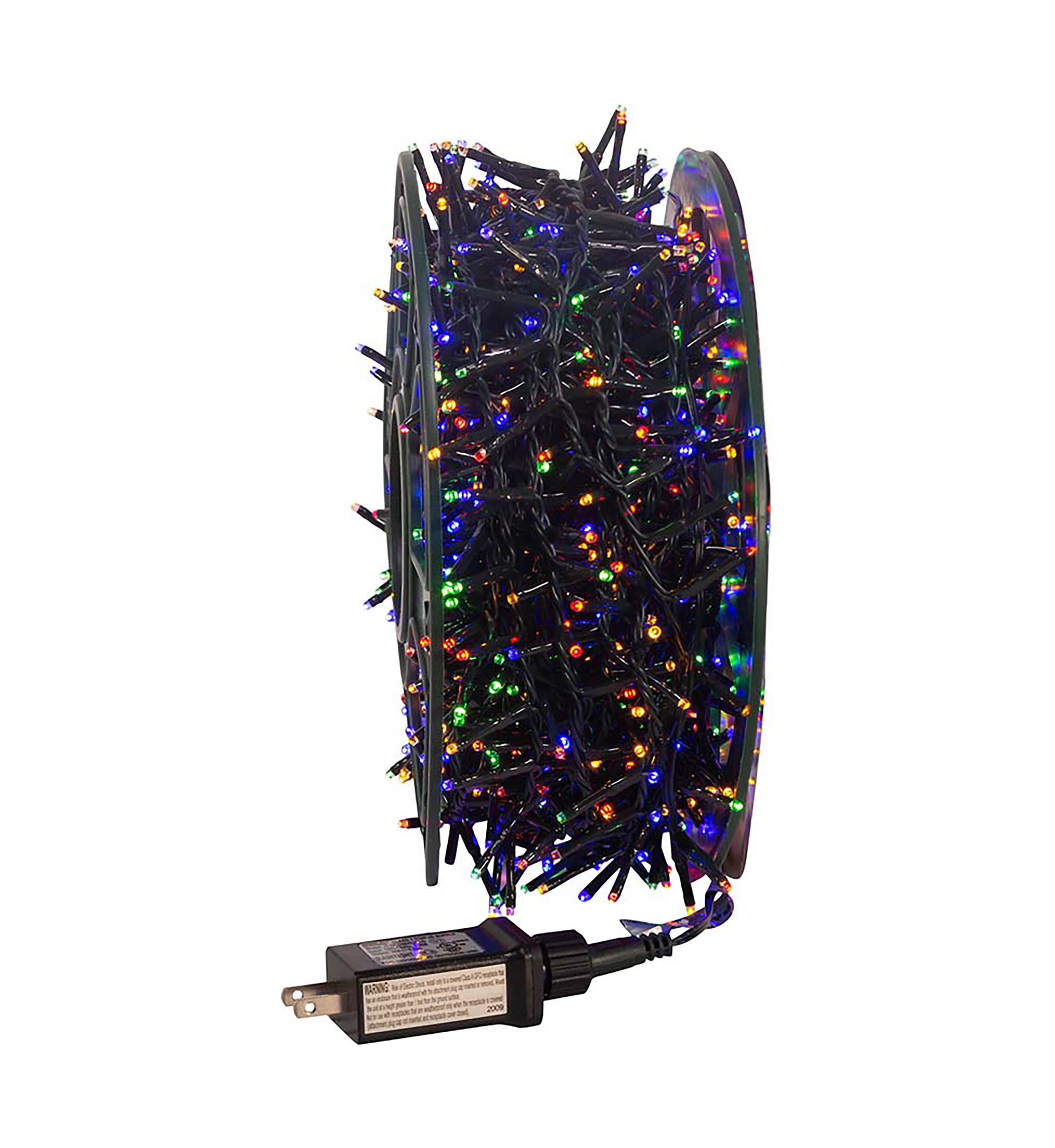 1200-Light 98-Foot Multi-Color LED Rice Light Set