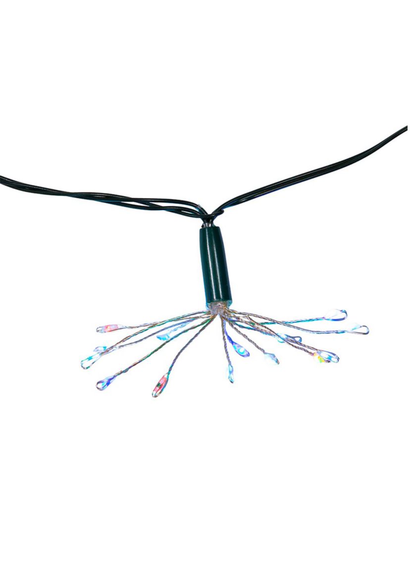 75-Light Cluster Burst RGB Superbright LED Twinkle Light Set