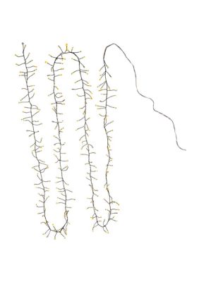 Kurt S. Adler Twinkle Cluster Garland, White