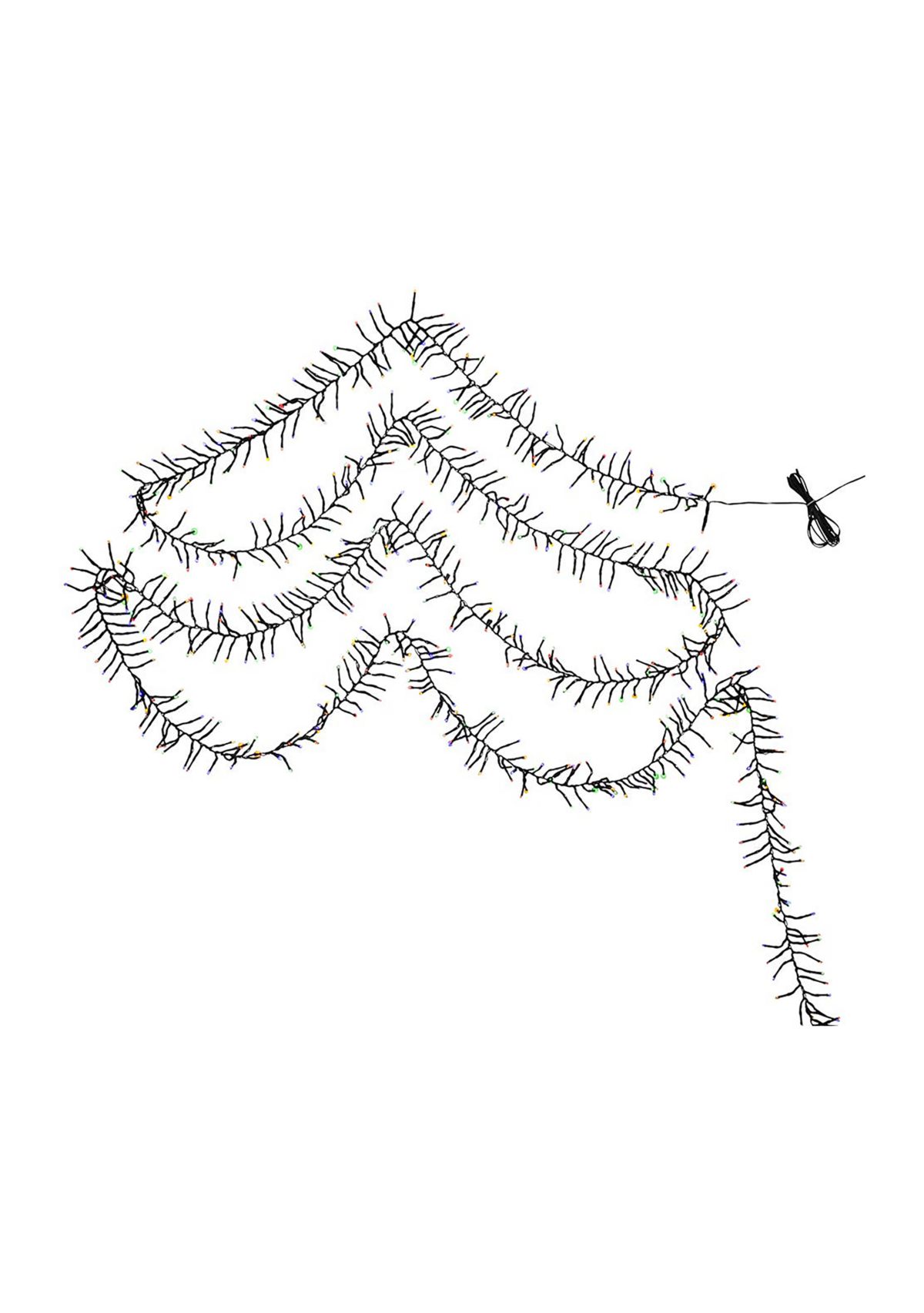 480L 16 Foot Cluster Garland