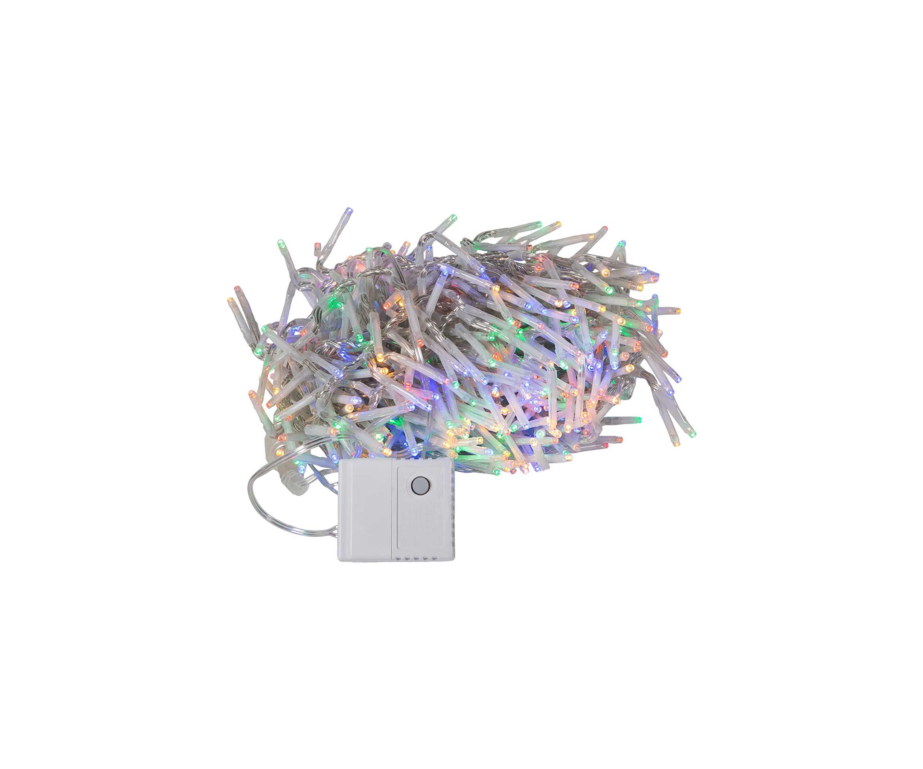 480-Light 15.7-Foot Multicolored LED Connectable Cluster Garland