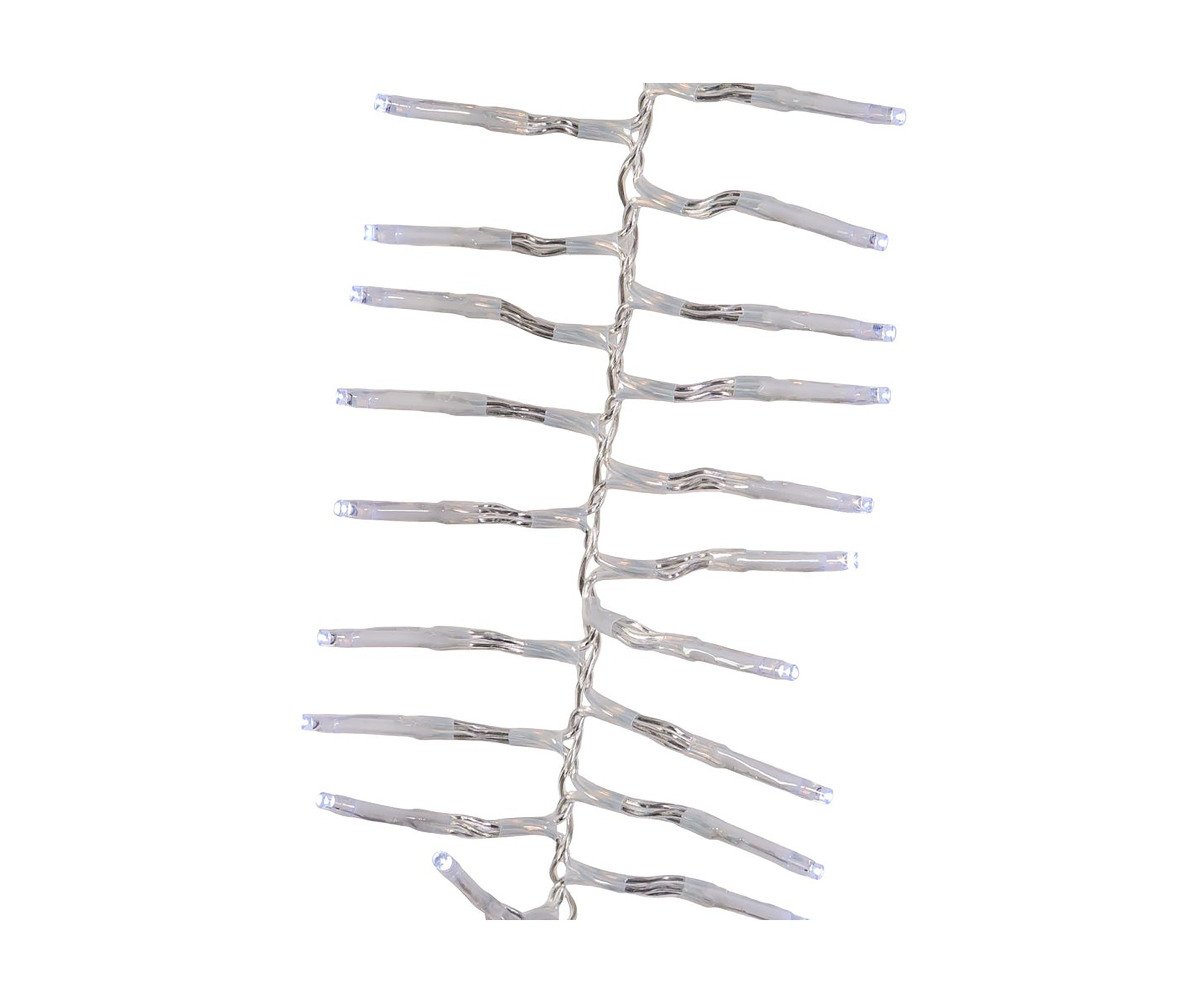 1000-Light 32.8-Foot Cool White LED Cluster Garland