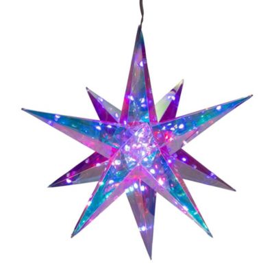 Kurt S. Adler Kurt Adler 13.25-Inch 40-Light RGB Smart LED Holographic Starburst