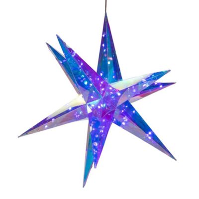 Kurt S. Adler Kurt Adler 17.75-Inch 60-light RGB Smart LED Holographic Starburst