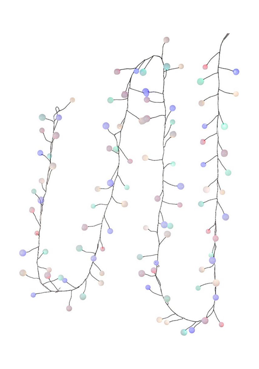 100L 8 Foot Cluster Garland