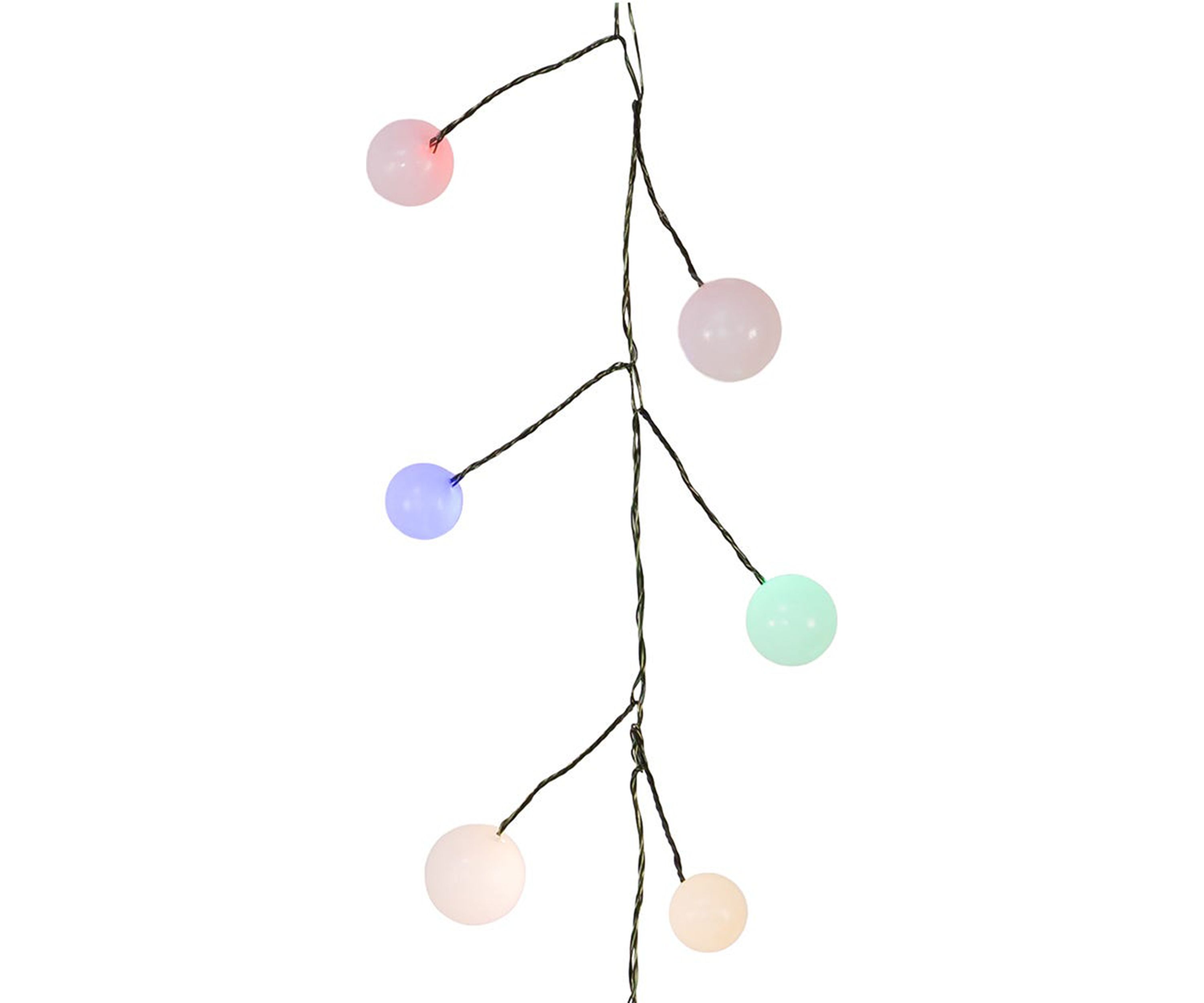 100L 8 Foot Cluster Garland