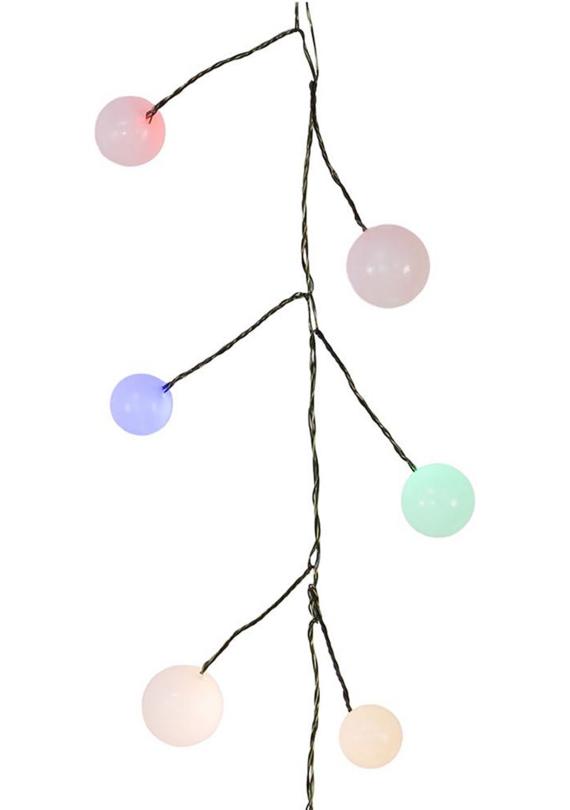 100L 8 Foot Cluster Garland