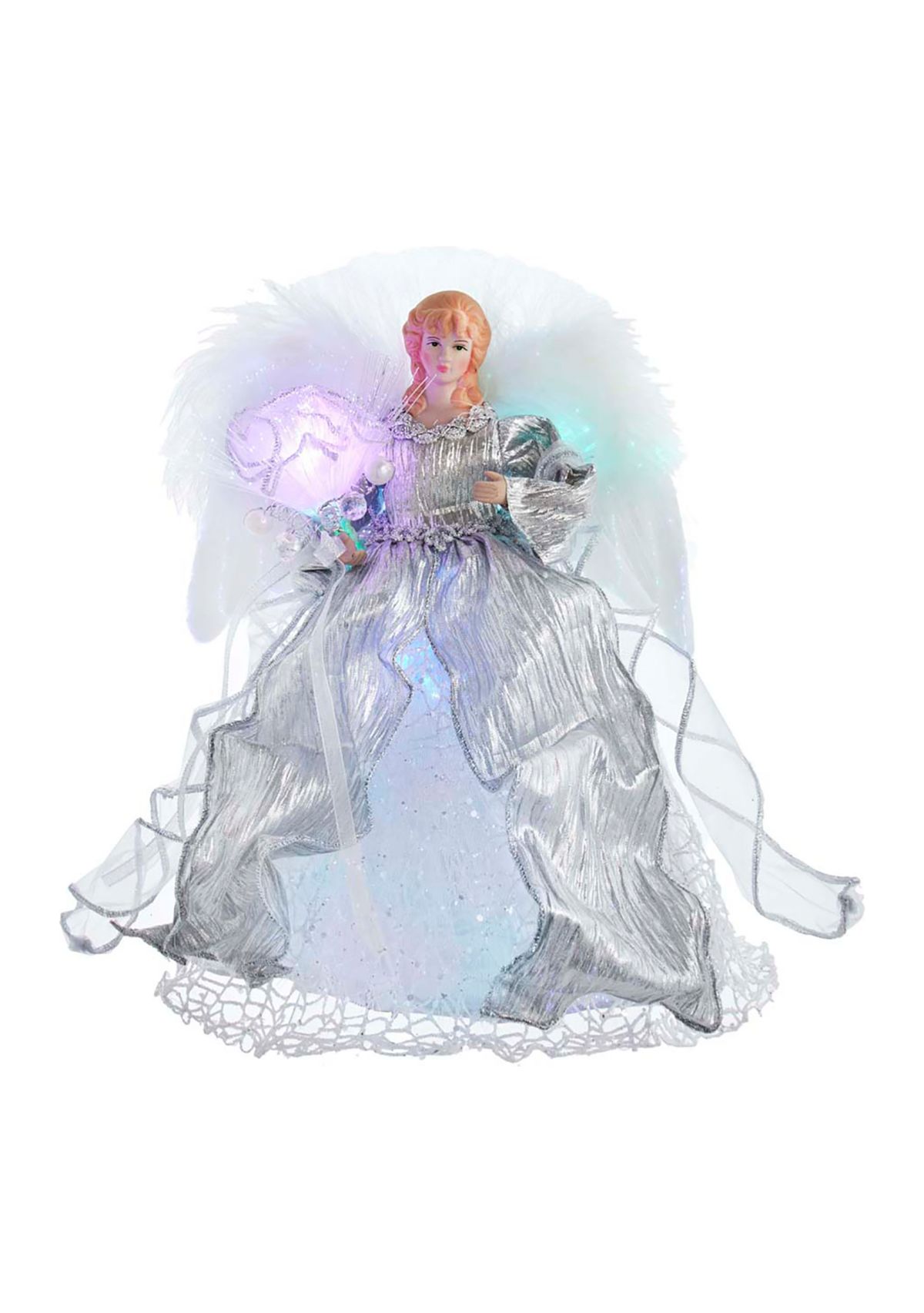  Fiber Optic LED Angel Tree Topper