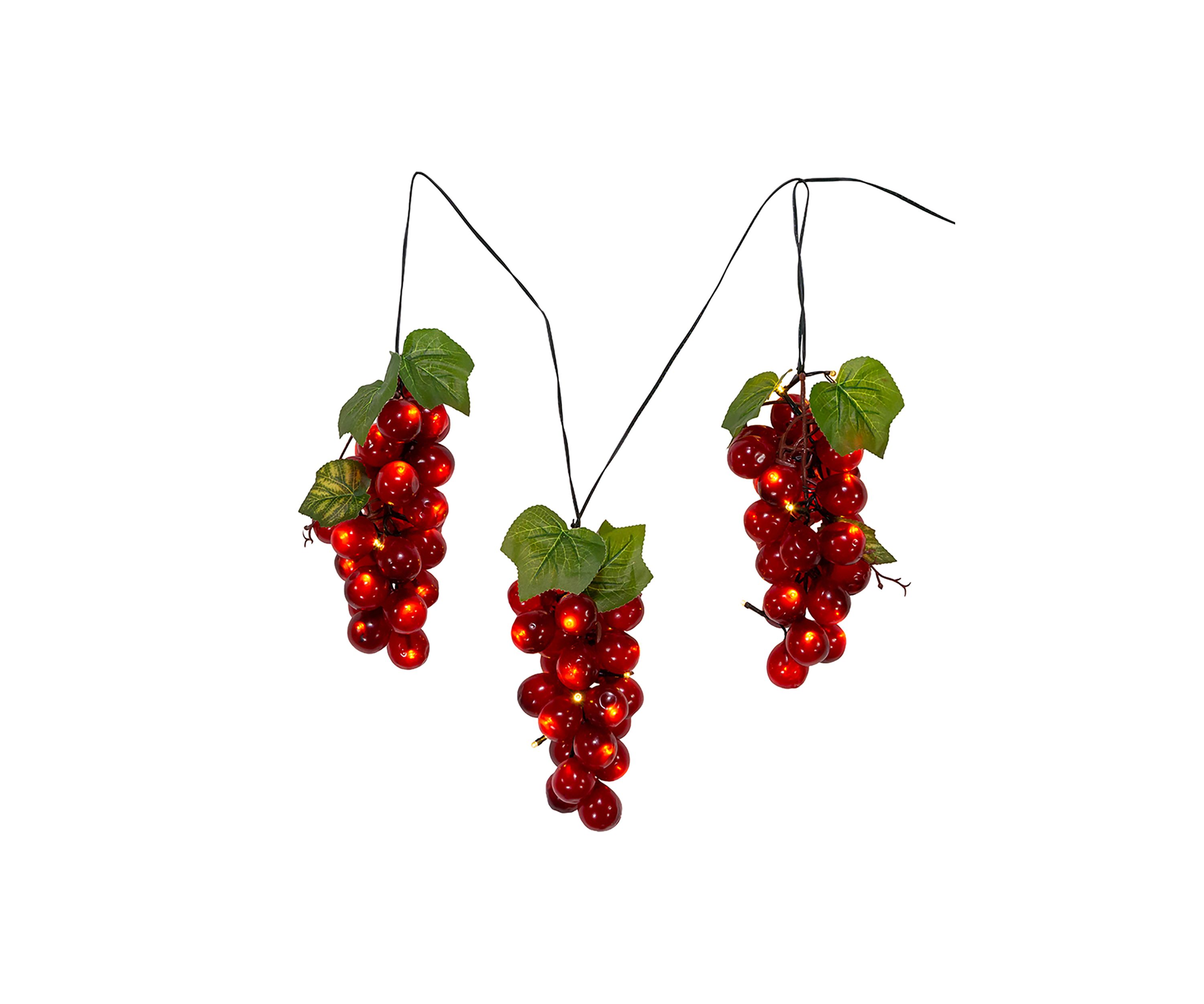 75 Light LED Large Grape Light Set