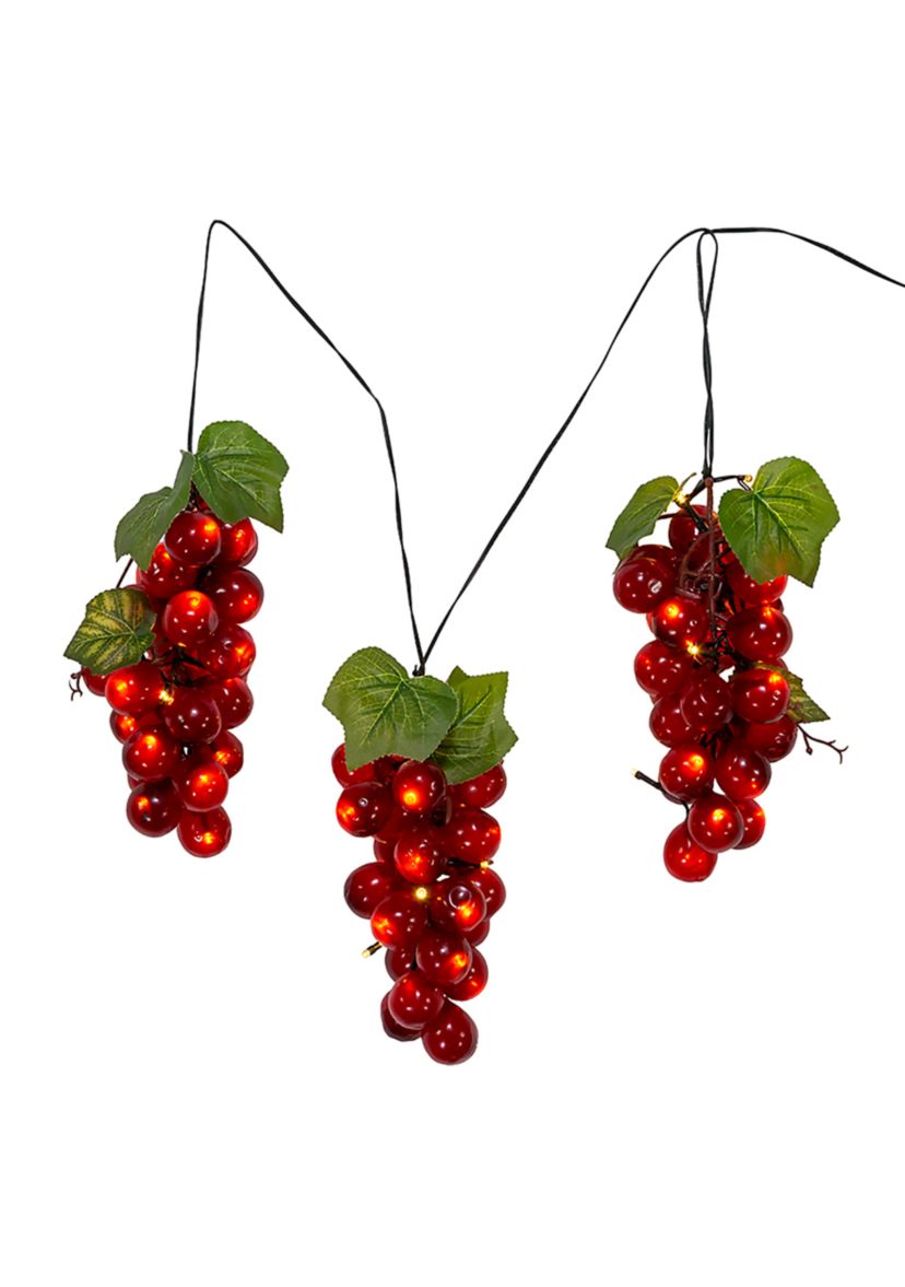 75 Light LED Large Grape Light Set