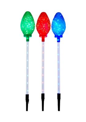 3-Piece Bulb Yard Stake