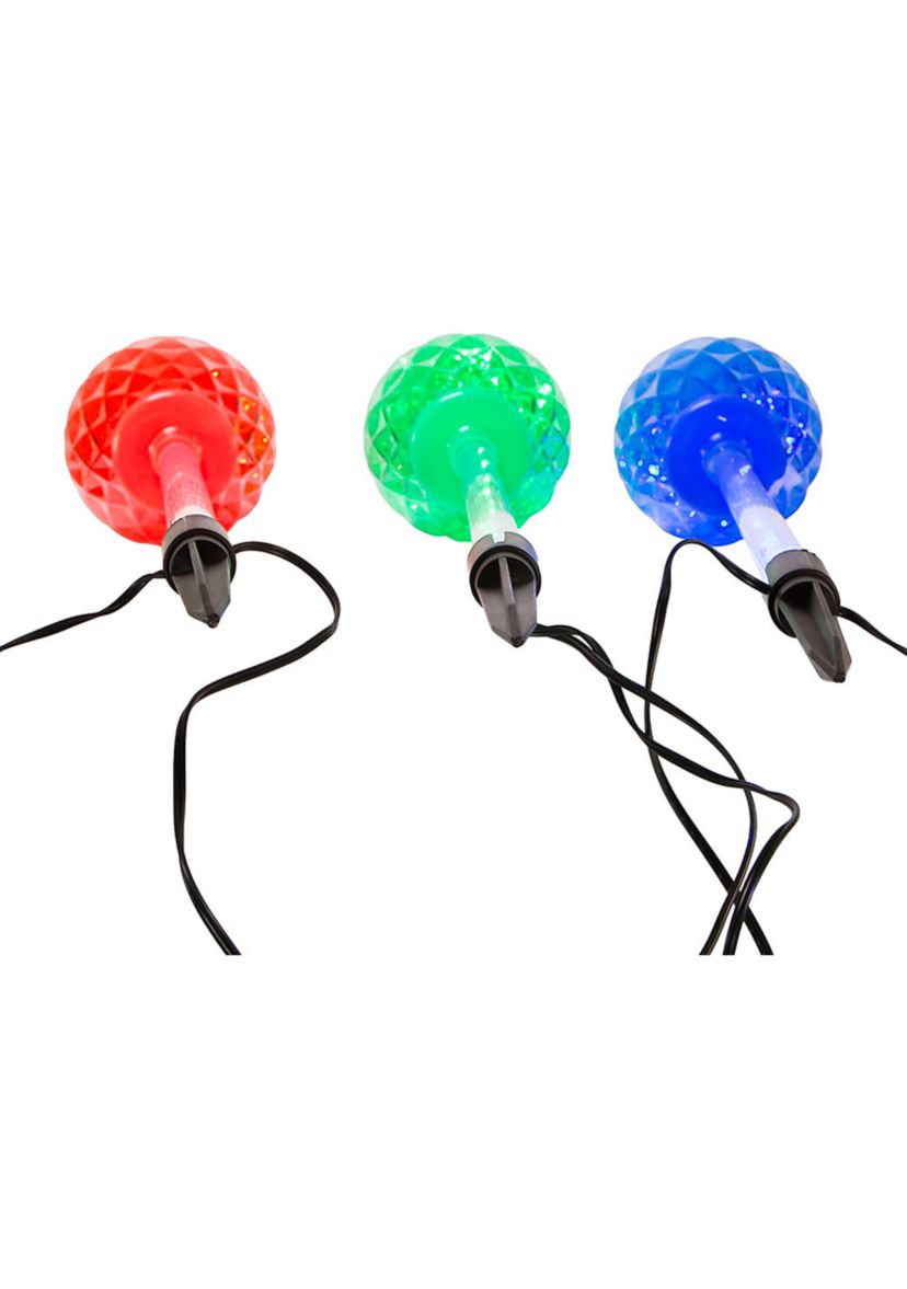 3-Piece Bulb Yard Stake