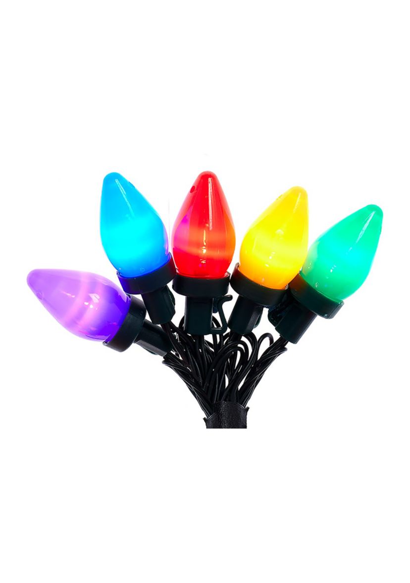 100-Light C7 Multicolored String Light Set