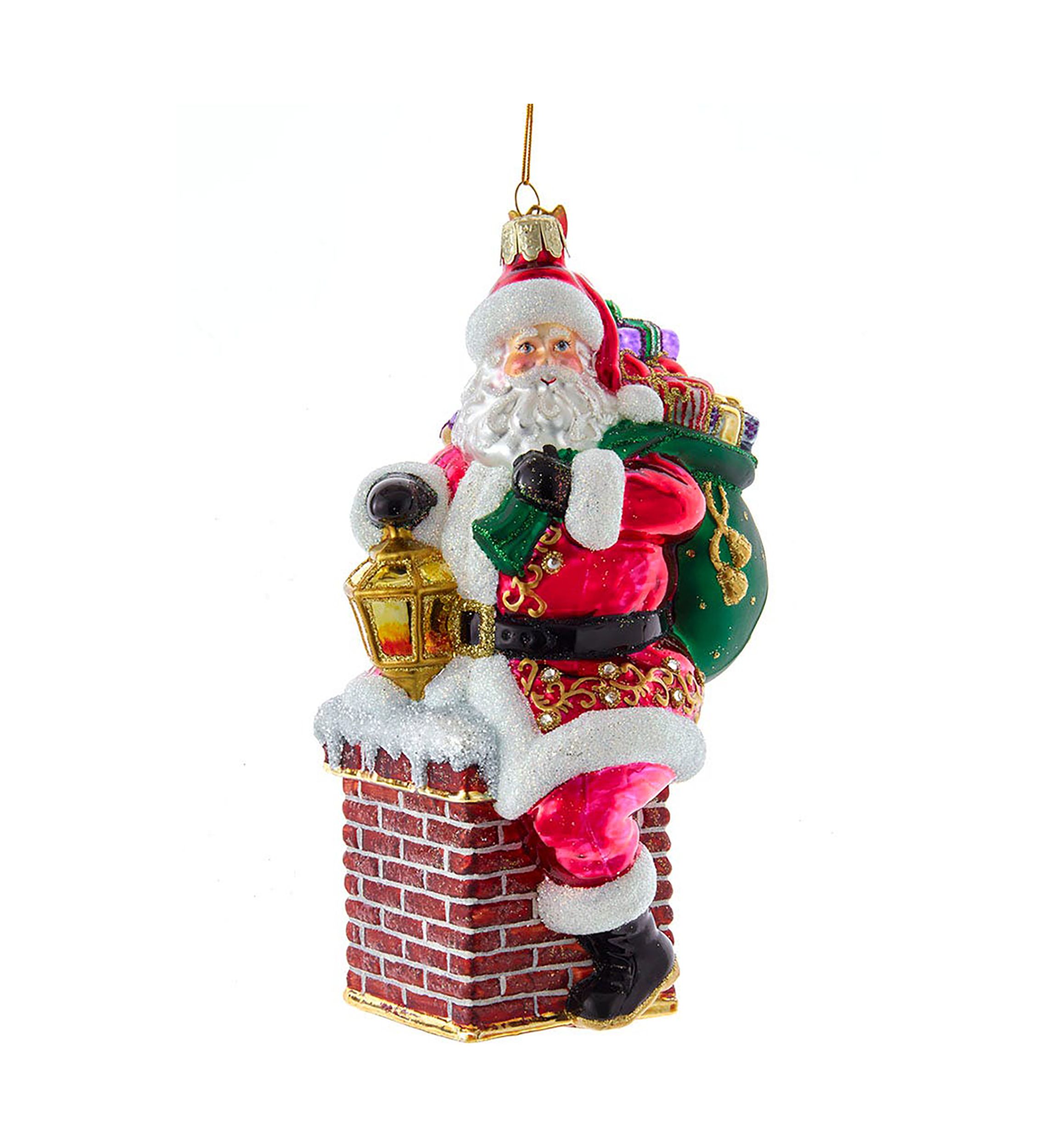 Kurt S. Adler Bellisimo Santa Ornament | Belk