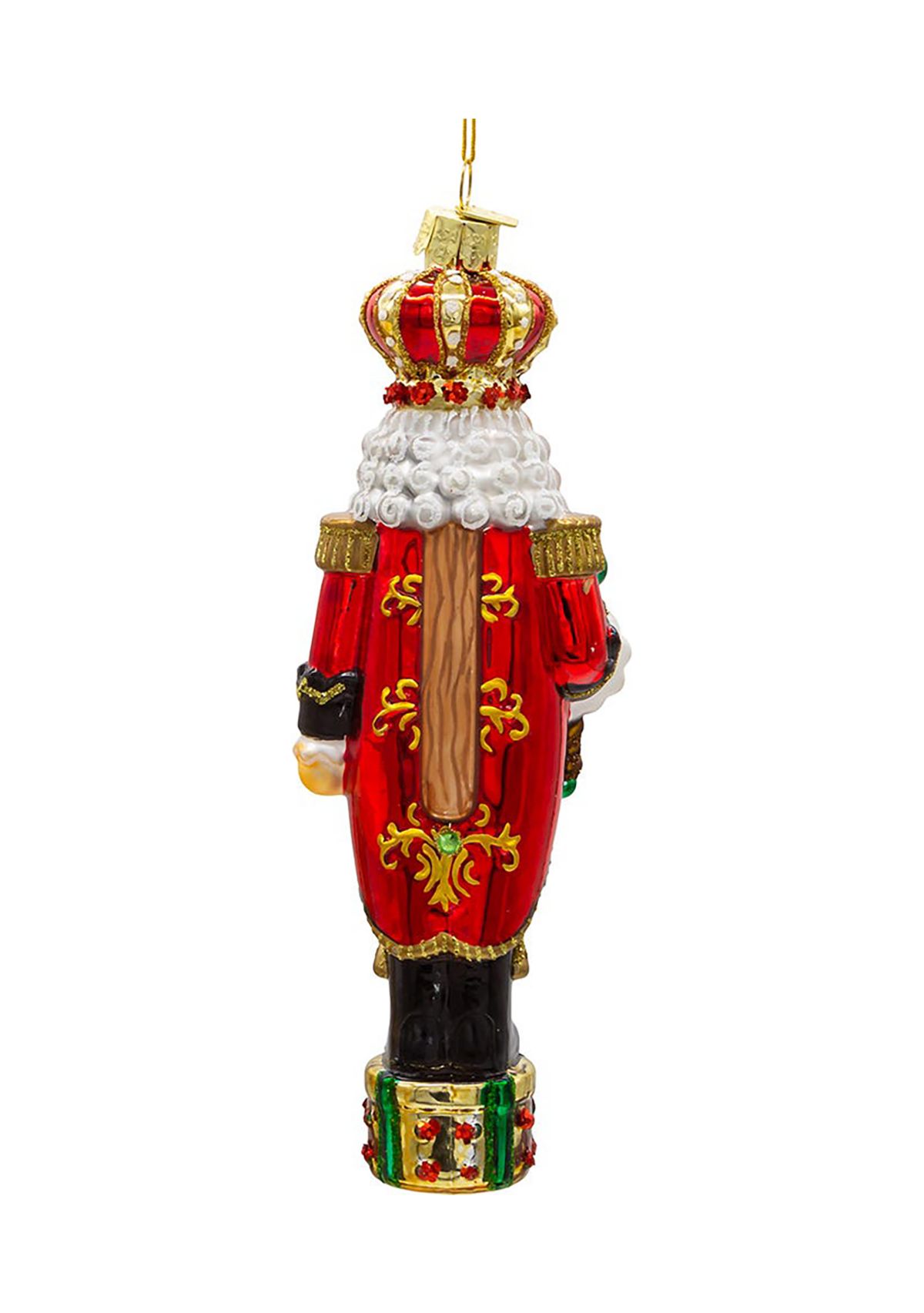 7-Inch Bellissimo Glass King Nutcracker Ornament