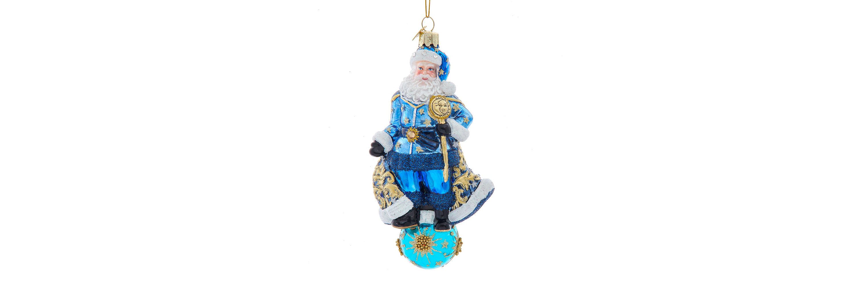 6-Inch Bellissimo Celestial Santa Ornament
