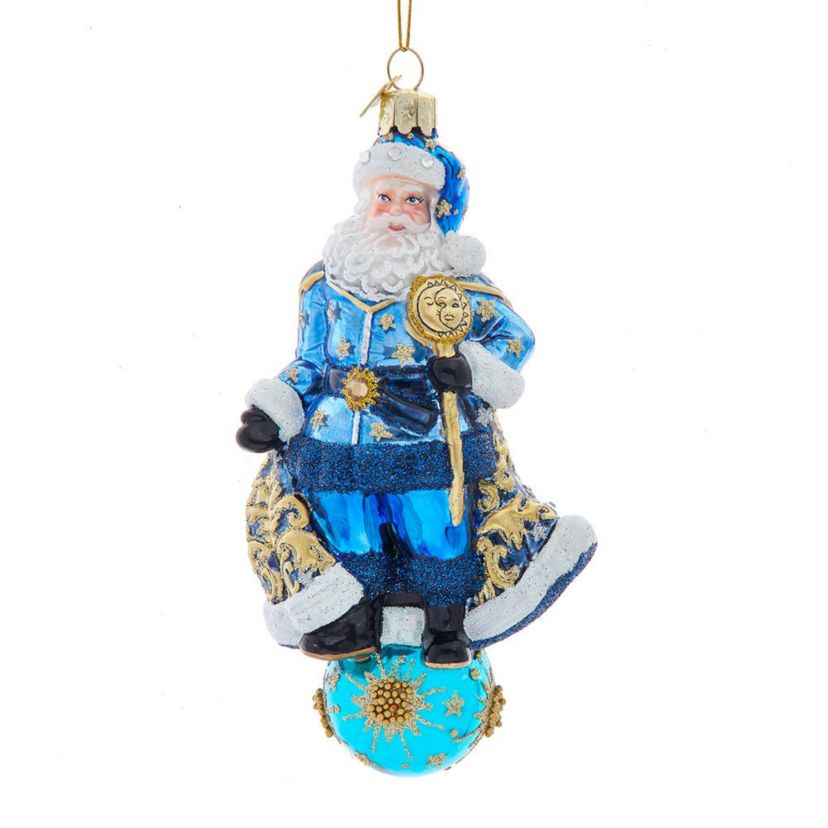 6-Inch Bellissimo Celestial Santa Ornament