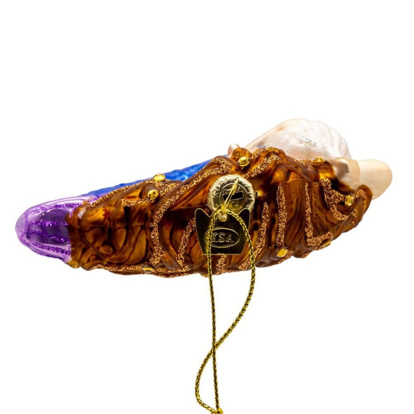 4.5-Inch Bellissimo Glass Mermaid Ornament