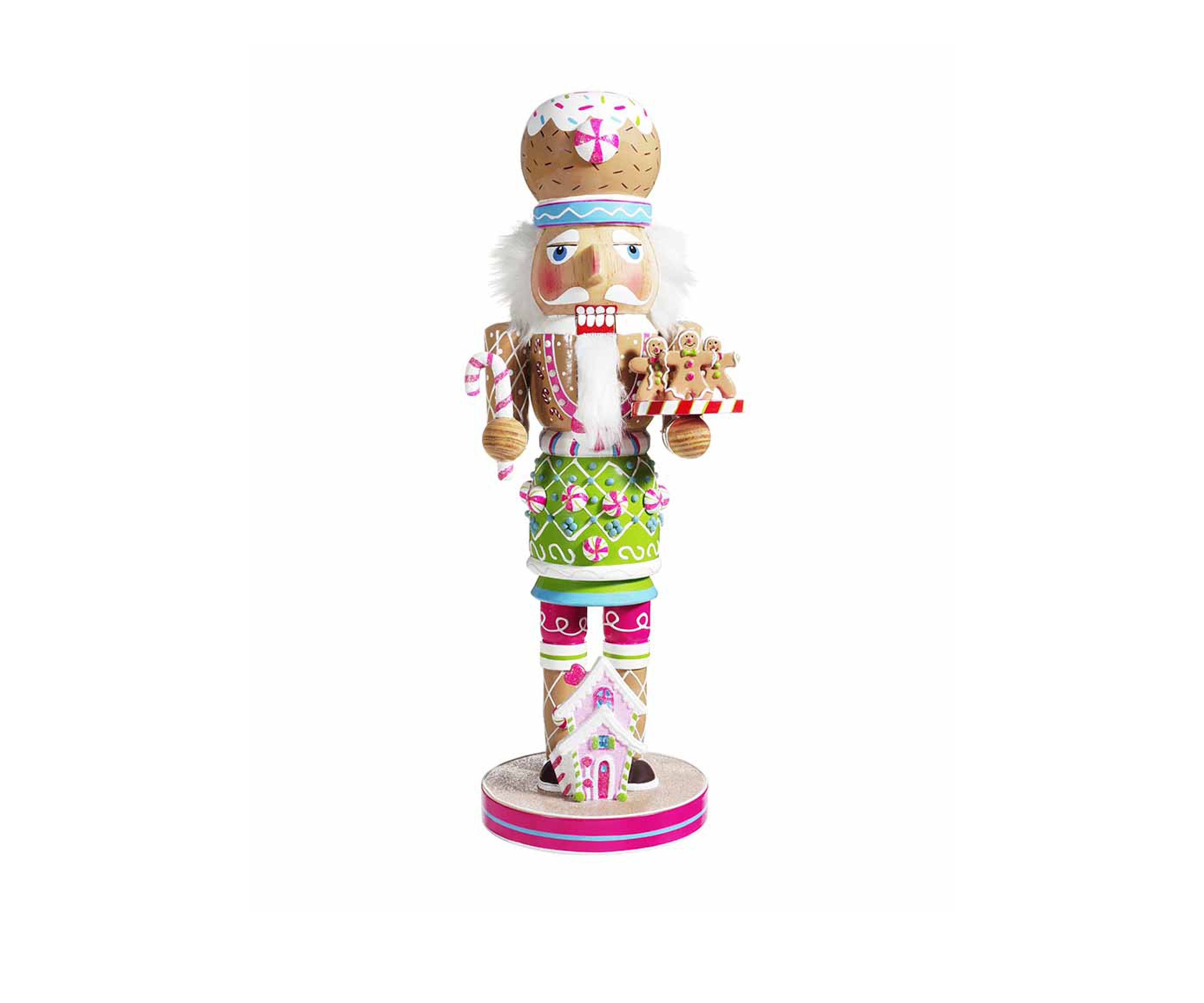 16 Inch Wooden Gingerbread Nutcracker