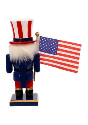 9-Inch Patriotic Gnome Nutcracker