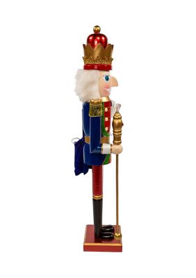 24-Inch Battery Operated Lighted King Nutcracker