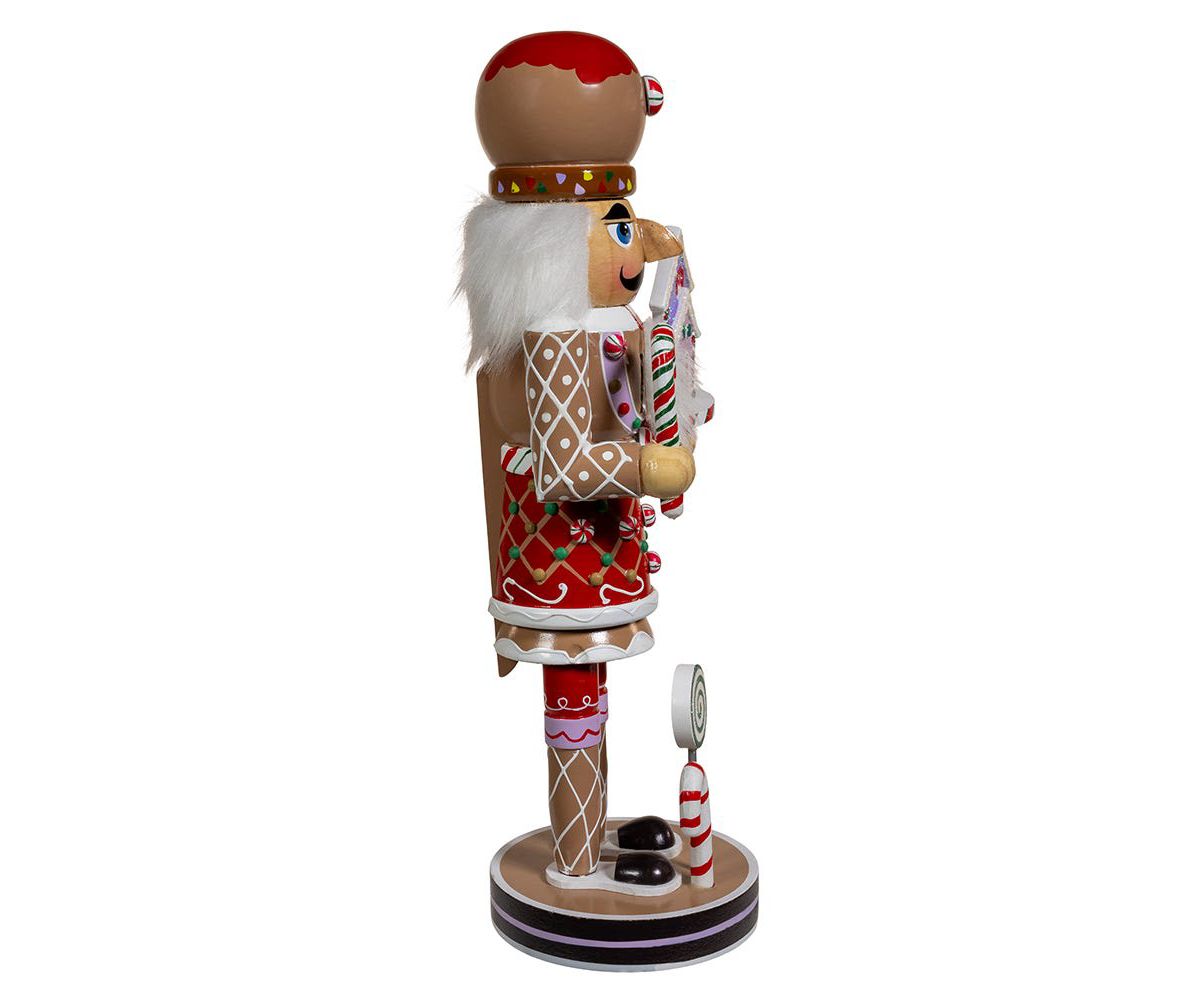 Kurt Adler 12-Inch Gingerbread Nutcracker